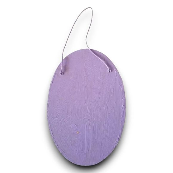 Handcrafted Wood Poppy Birds Violet Green Star Garden Yard Decor Sign - Picture 2 of 2